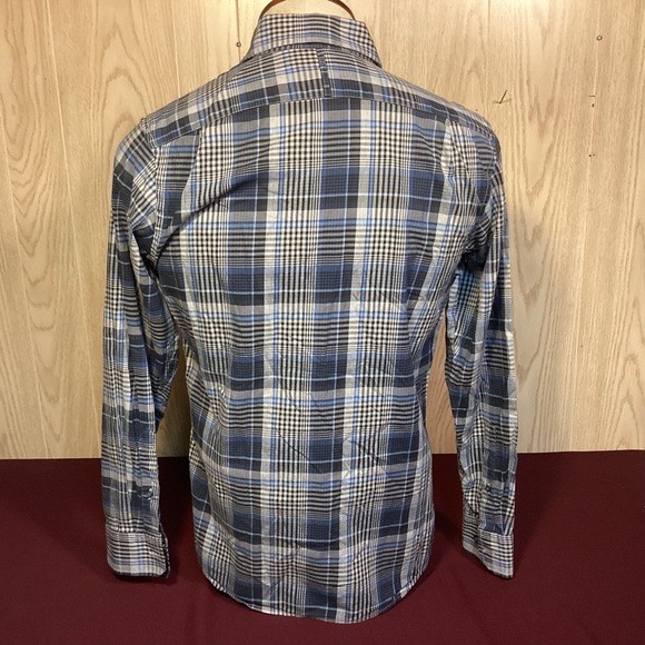 Banana Republic mens plaid button down shirt  size small - Picture 5 of 10